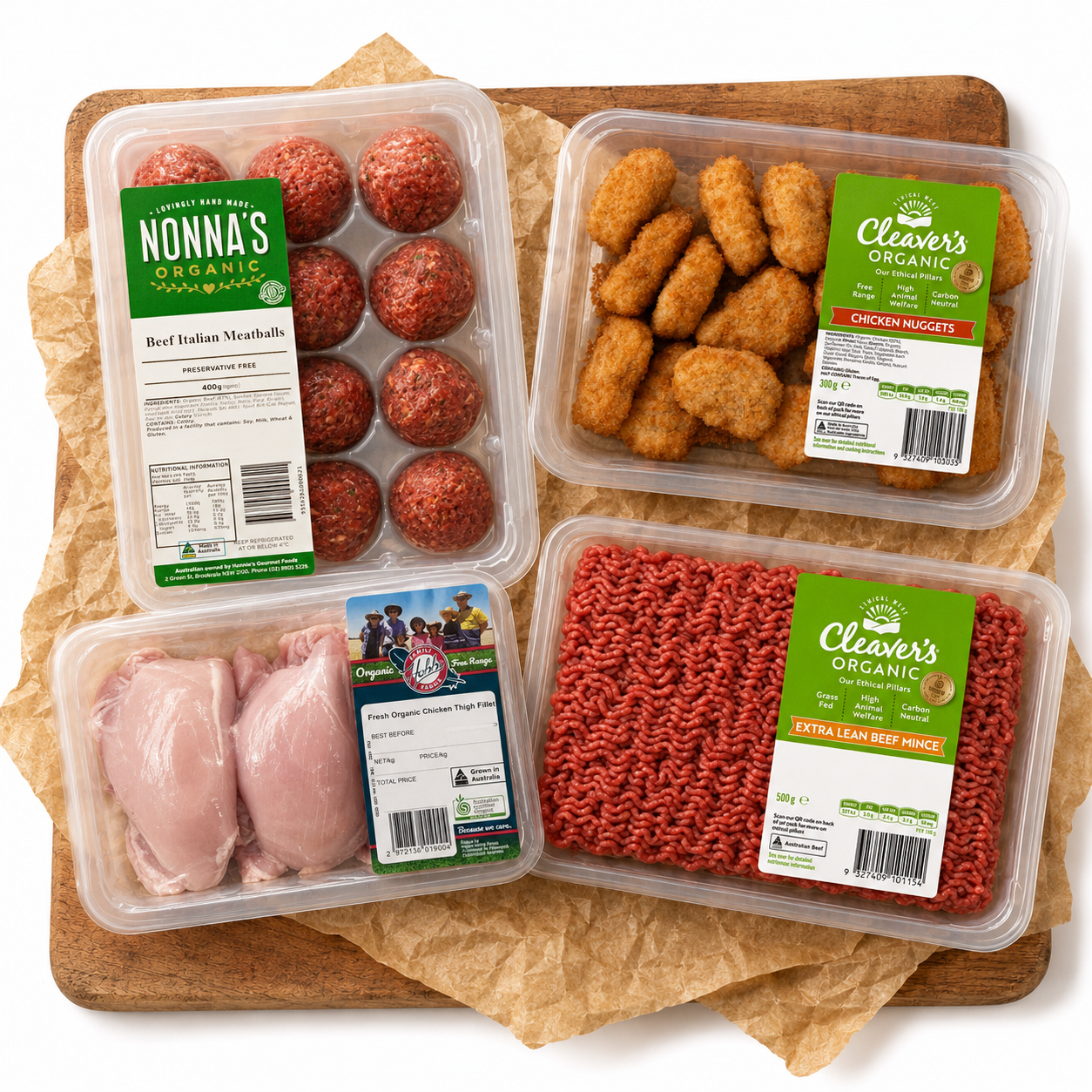 Harris Farm Organic Meat Box