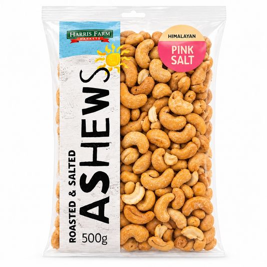 Harris Farm Cashews Roasted and Salted 500g