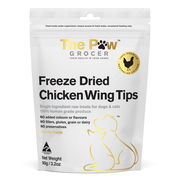 The Paw Grocer Chicken Wing Tips 90g