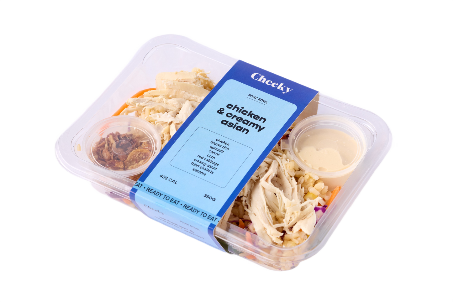 Cheeky Poke Chicken & Creamy Asian Poke Bowl 350g
