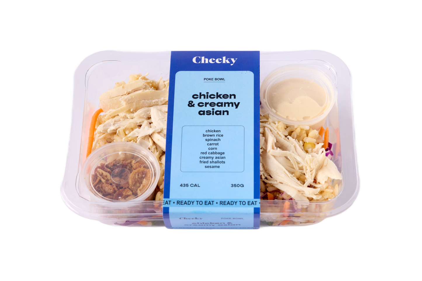 Cheeky Poke Chicken & Creamy Asian Poke Bowl 350g