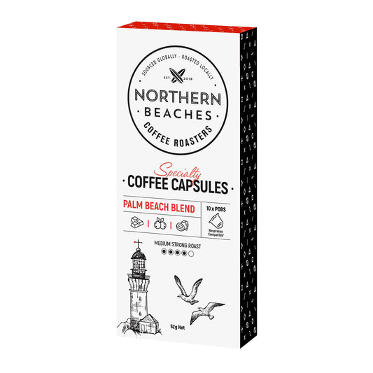 Northern Beaches Coffee Roasters Coffee Capsules x10 52g
