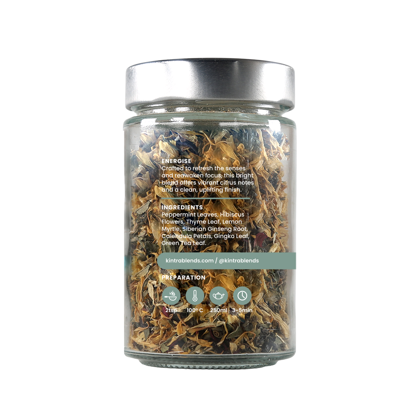 Kintra Foods Energise Loose Leaf Tea 50g