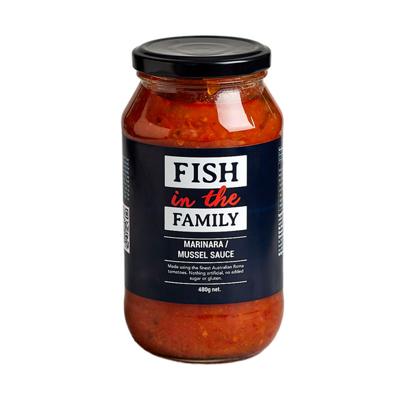 Fish in the Family Mussel Marinara Sauce 480ml