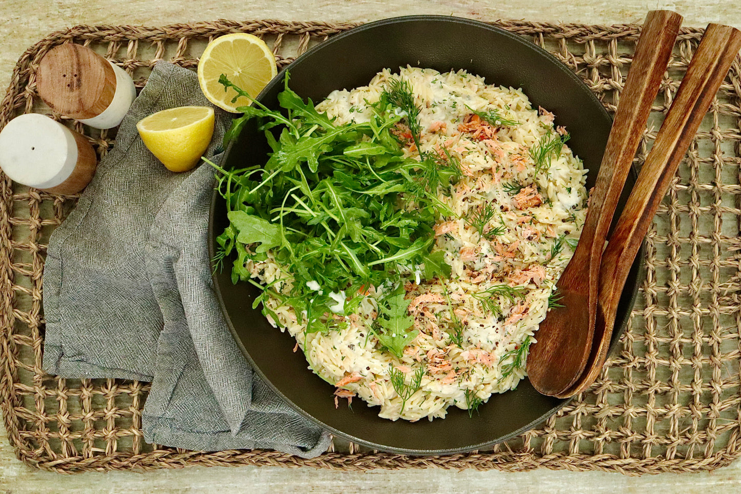 Creamy Smoked Ocean Trout Risoni