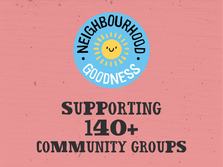 Supporting 140+ community groups