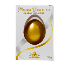 Gut Springenheide Chocolate Praline in Gold Eggshell 50g