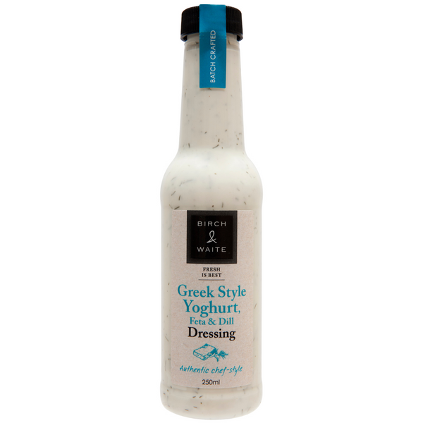 Birch and Waite Greek Style Yoghurt, Feta and Dill Dressing 250ml