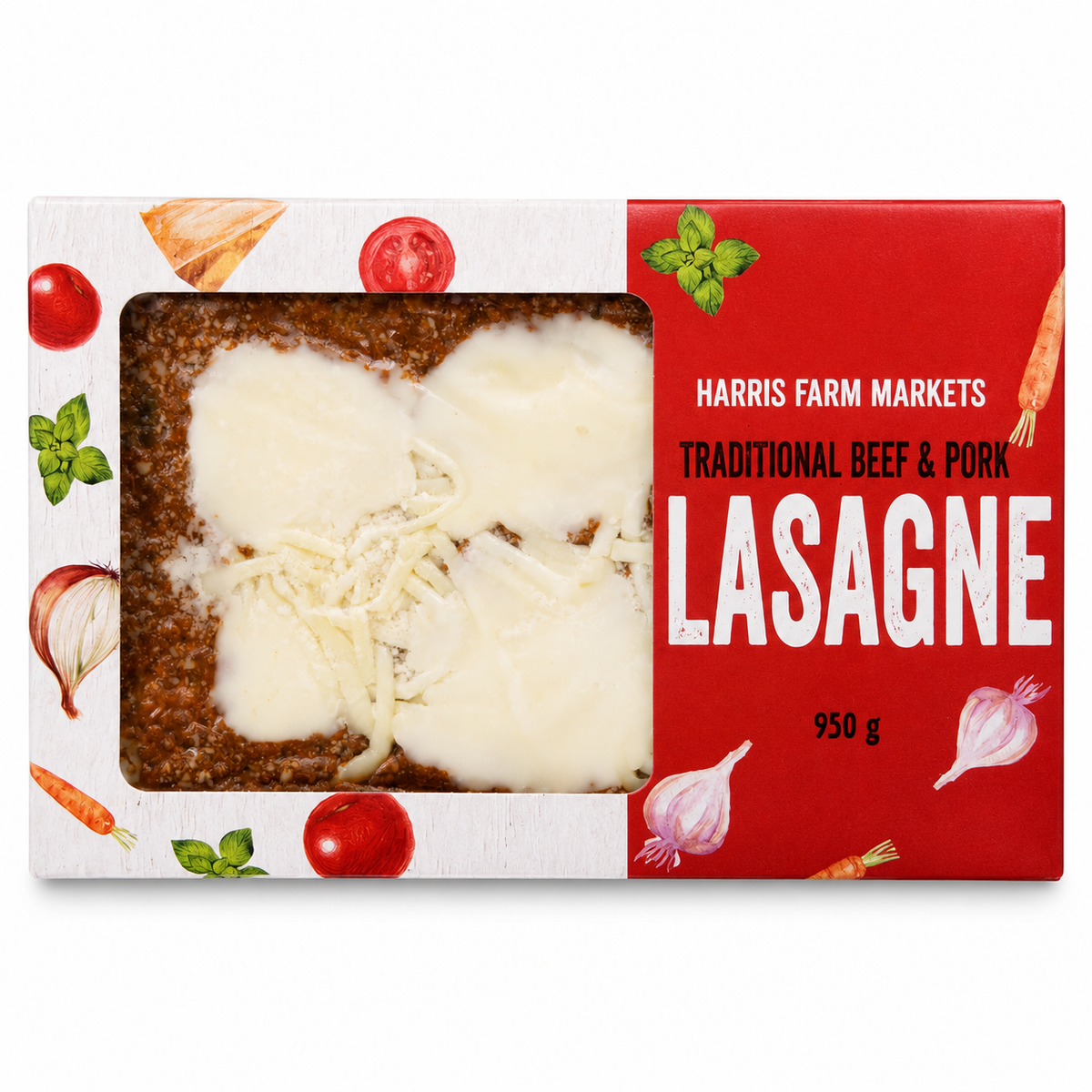 Harris Farm Lasagne Beef and Pork 950g