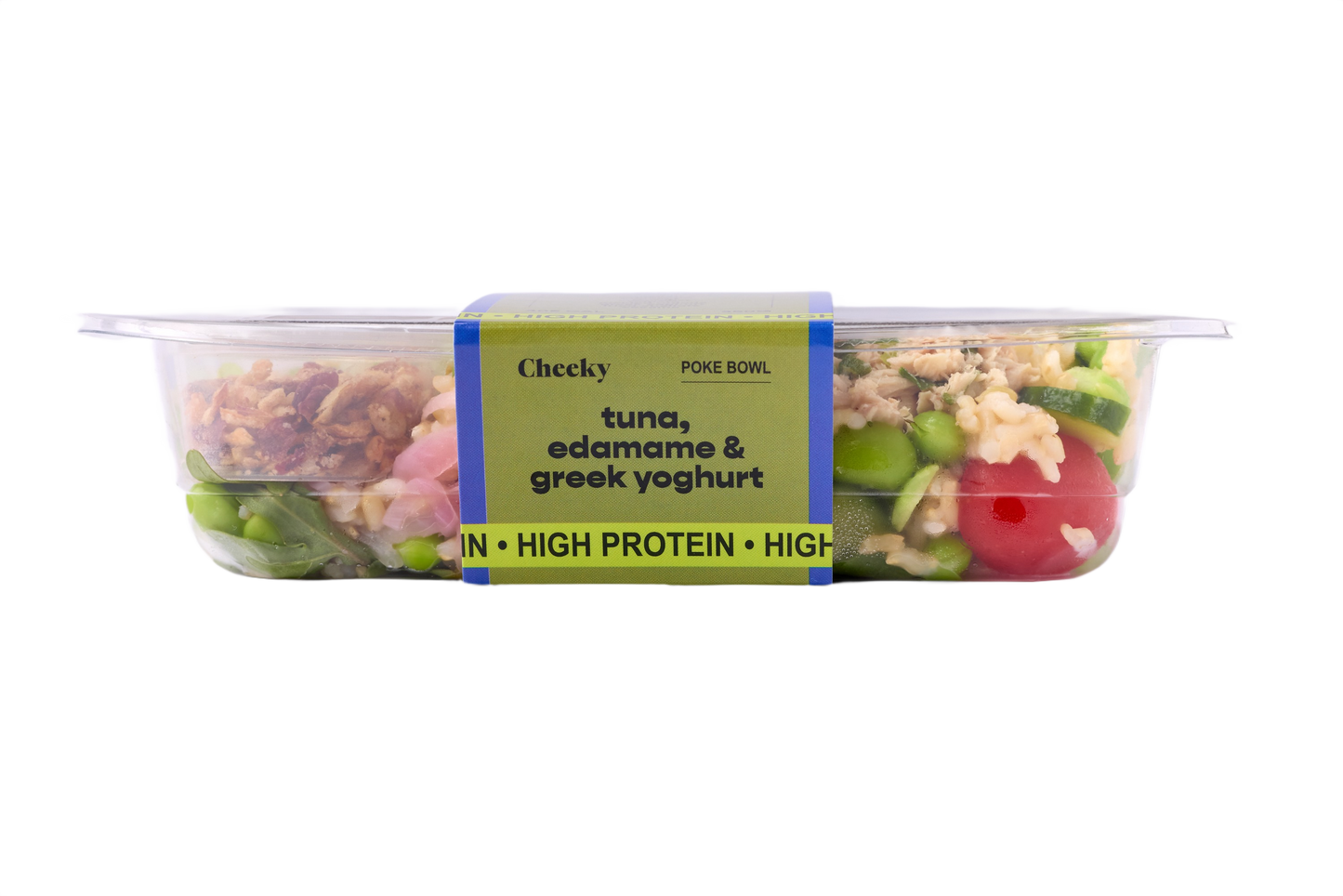 Cheeky Poke Tuna Edamame & Greek Yoghurt High Protein Poke Bowl 350g