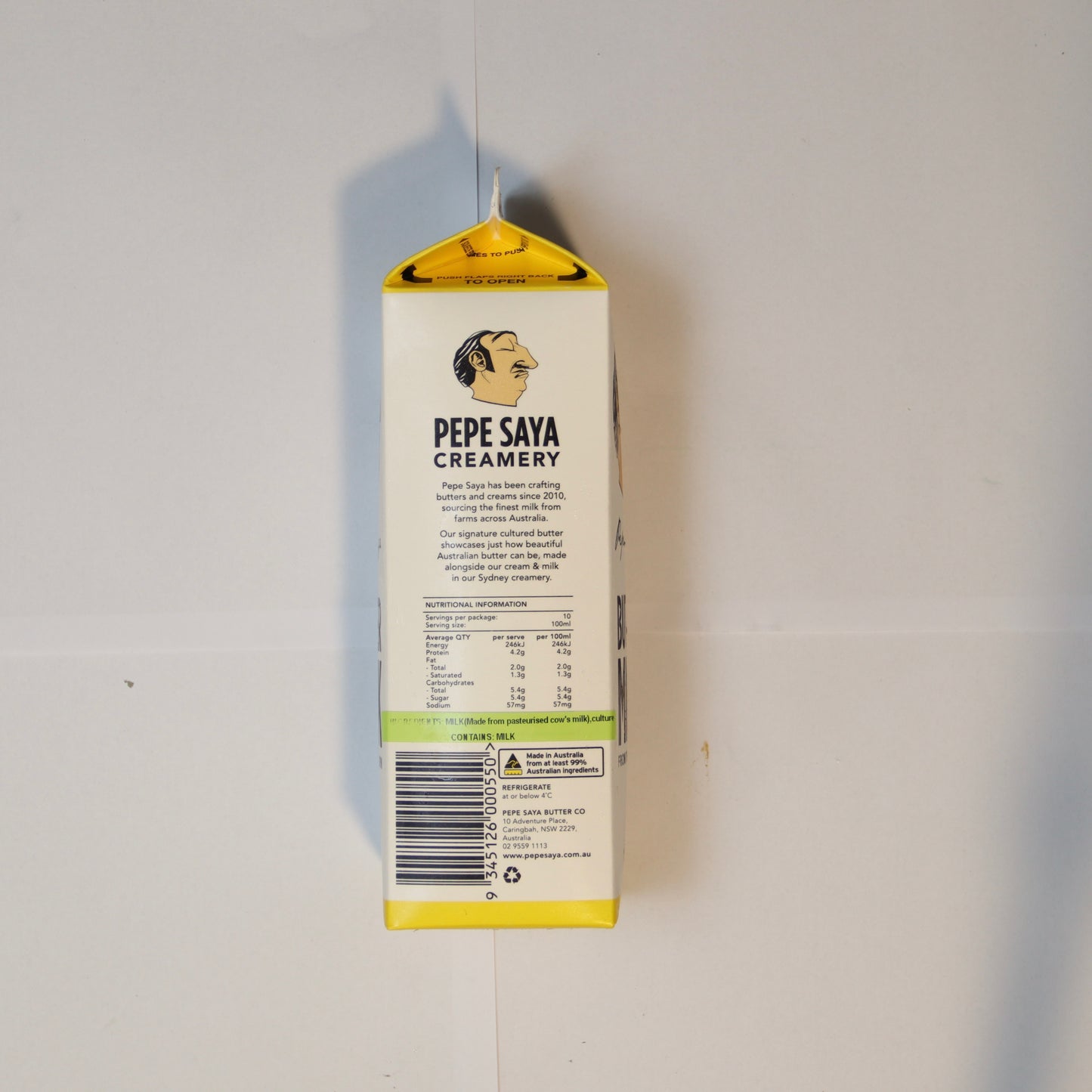 Pepe Saya Buttermilk 1L
