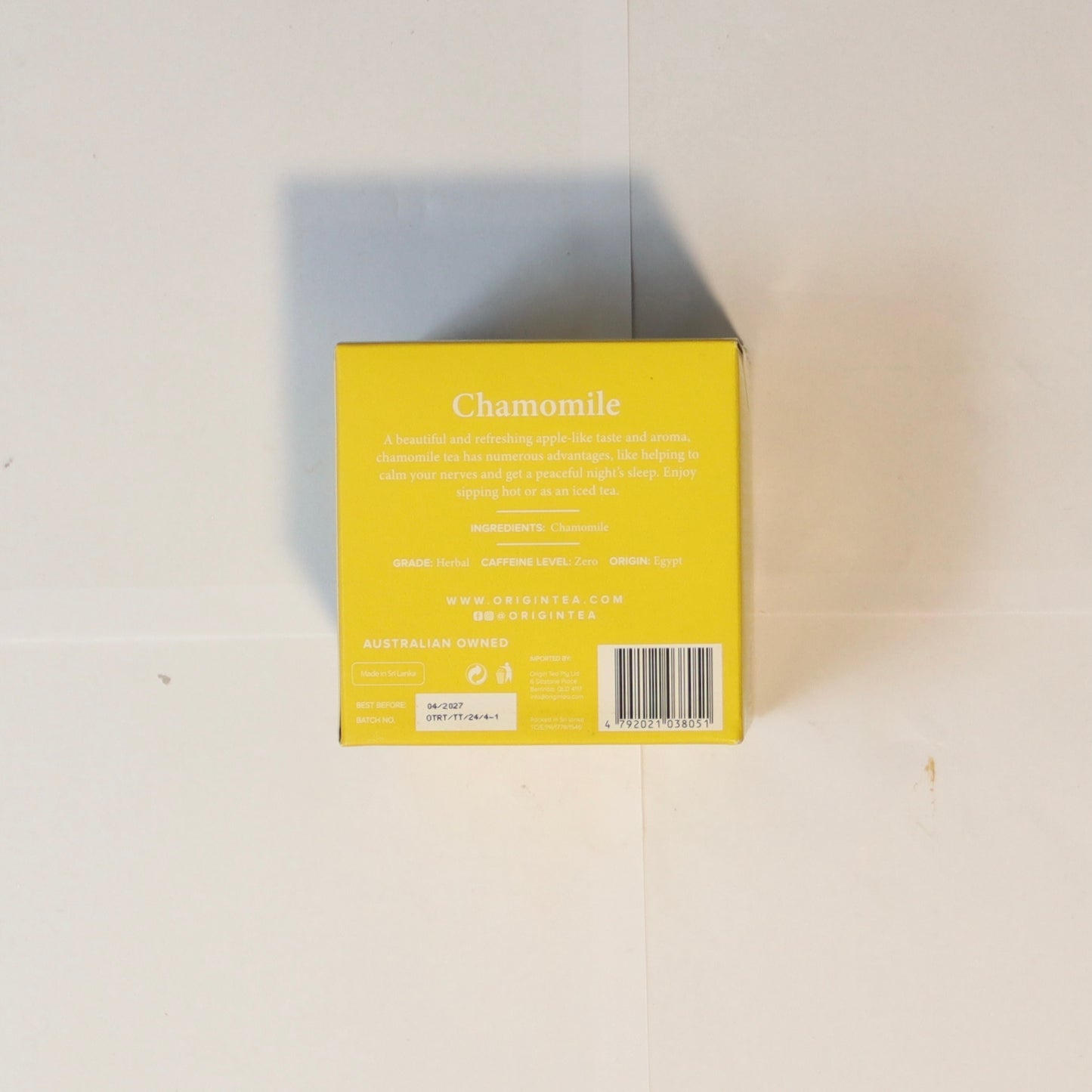 Origin Tea Chamomile x15 30g