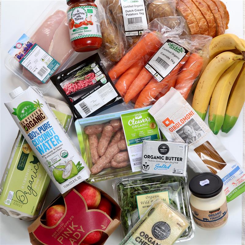 Organic Groceries Box
