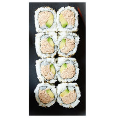 Fish in the Family Inside Out Tuna Avocado Sushi
