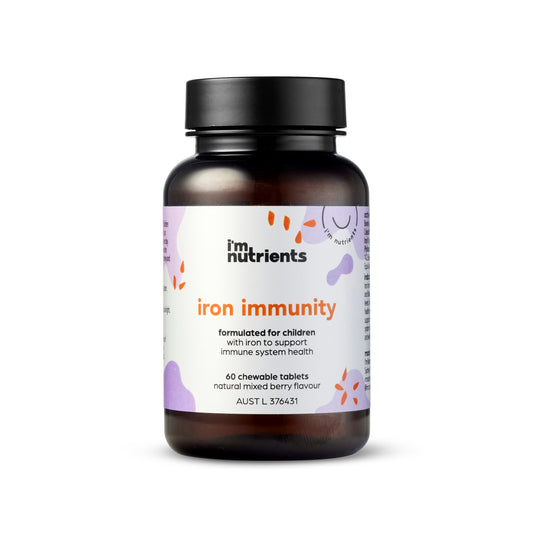 I'm Nutrients Iron Immunity 60 Tablets