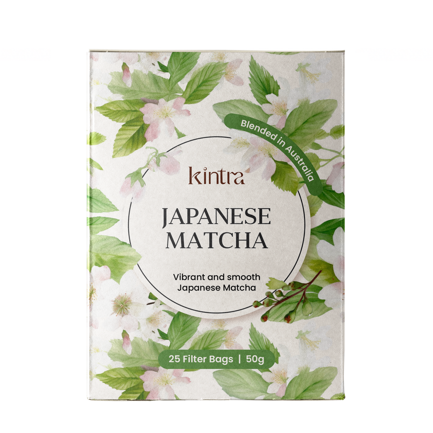 Kintra Foods Matcha Green Tea Blend x25 50g