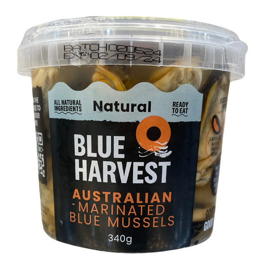 Fish in the Family Jervis Bay Pickled Mussels Tub 340g