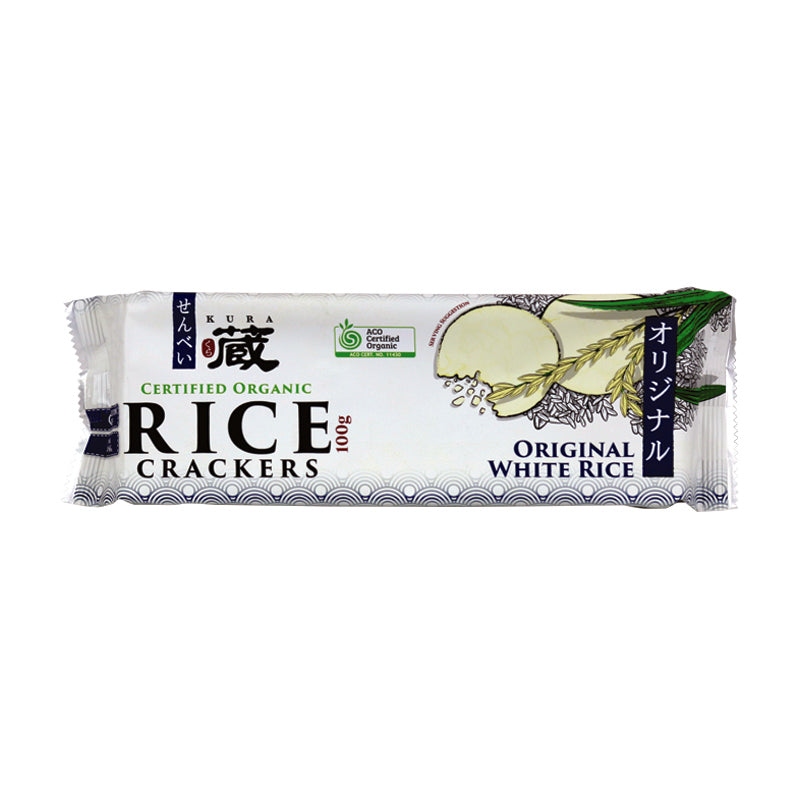 Kura Organic Rice Crackers 100g | Harris Farm Markets
