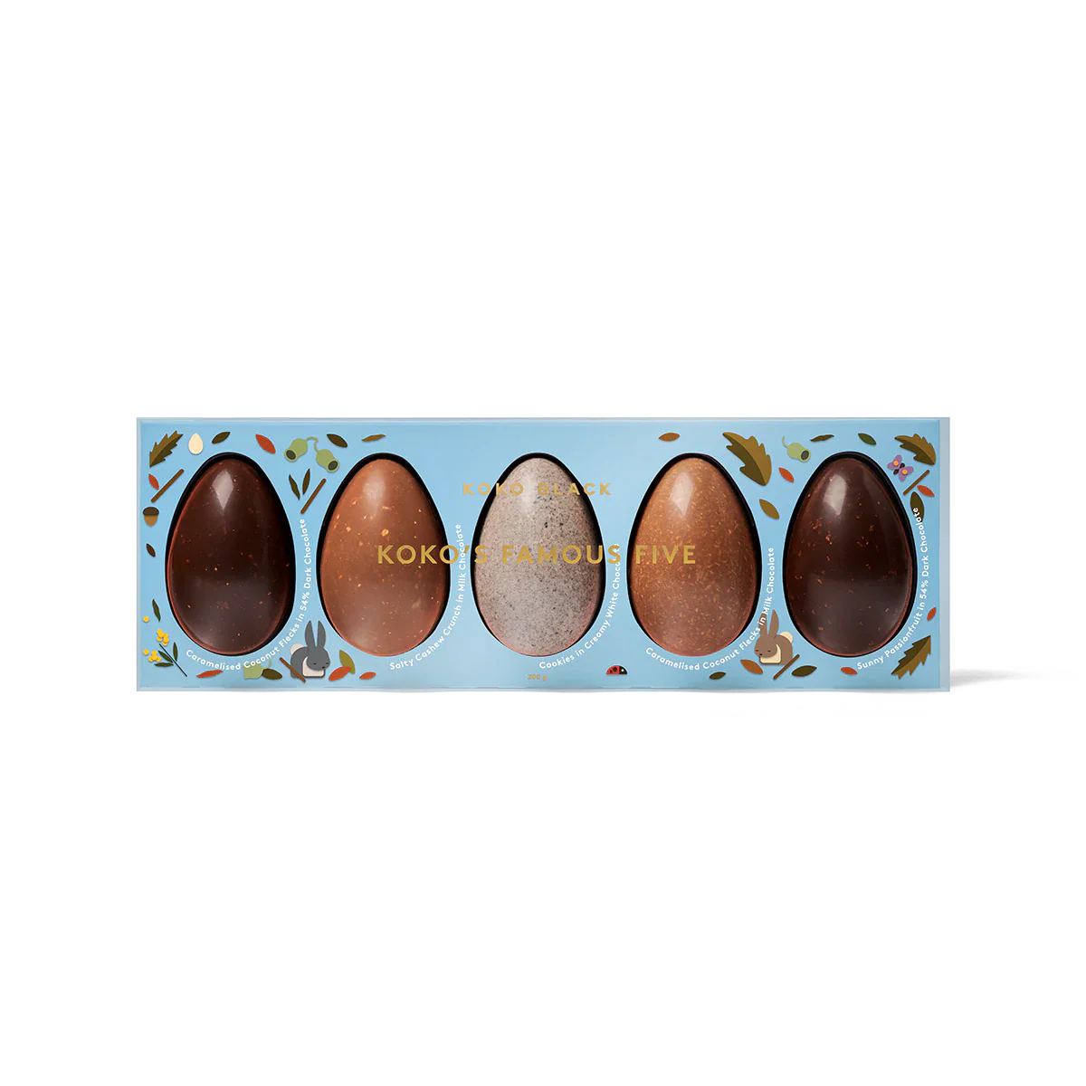 Koko Black Famous Five Egg Collection 200g
