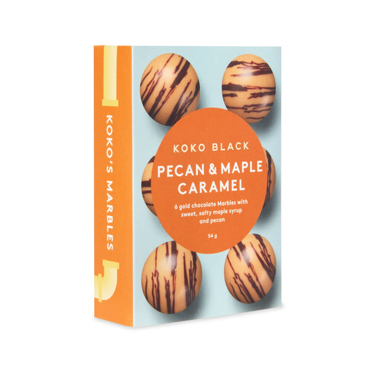 Koko Black Pecan and Maple Caramel Marbles 54g