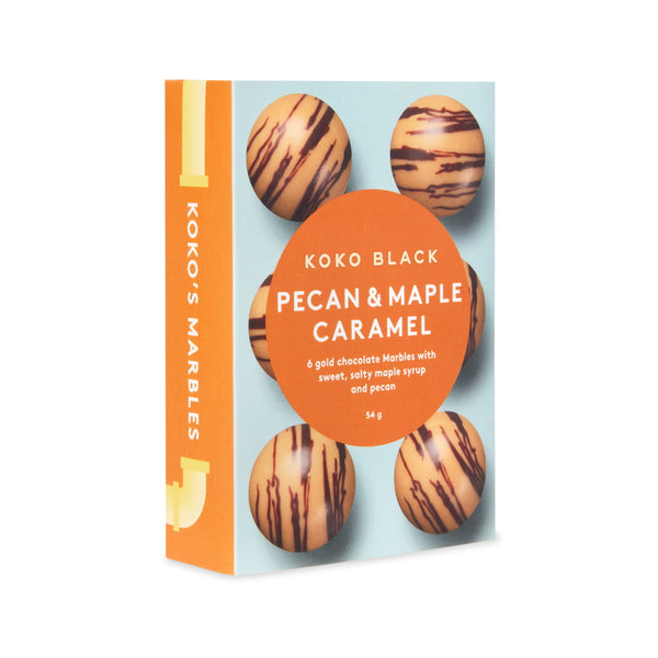 Koko Black Pecan and Maple Caramel Marbles 54g