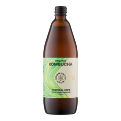 Kommunity Brew Organic Kombucha Tropical Hops 750ml