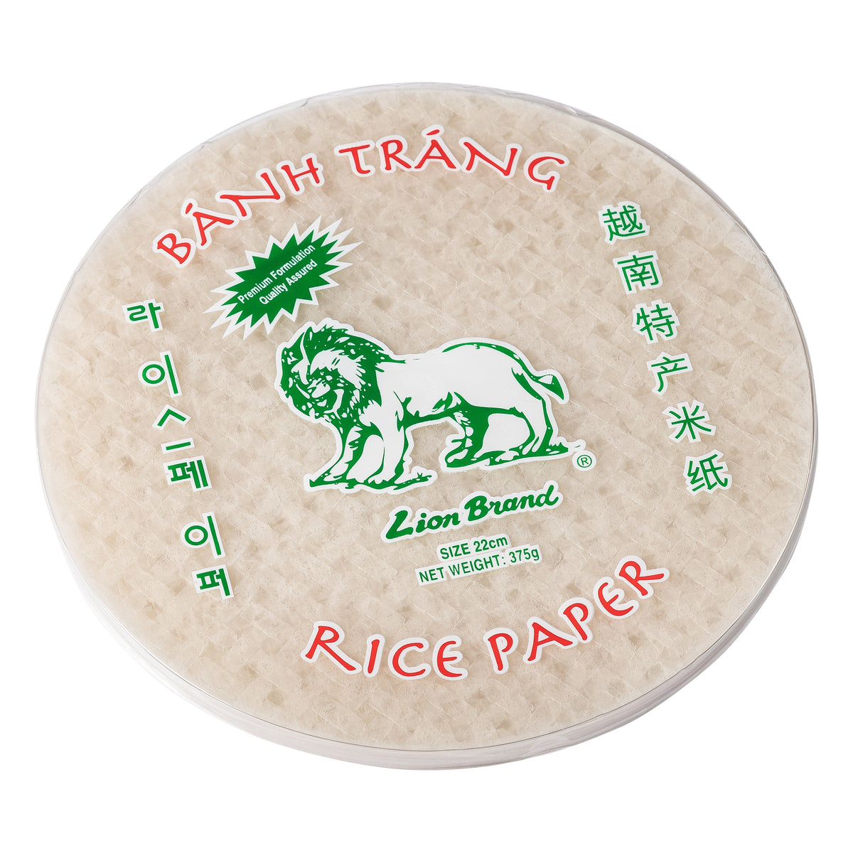 Lion Rice Paper 22cm 375g – Harris Farm Markets