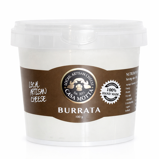 Casa Motta Burrata Cheese 100g | Harris Farm Markets Online