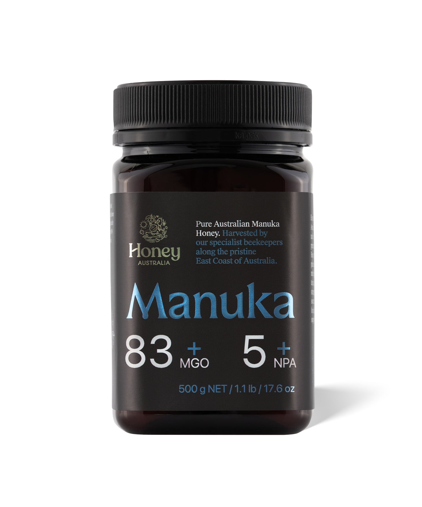 Honey Australia Manuka Honey MG 83+ NPA 5+ 500g
