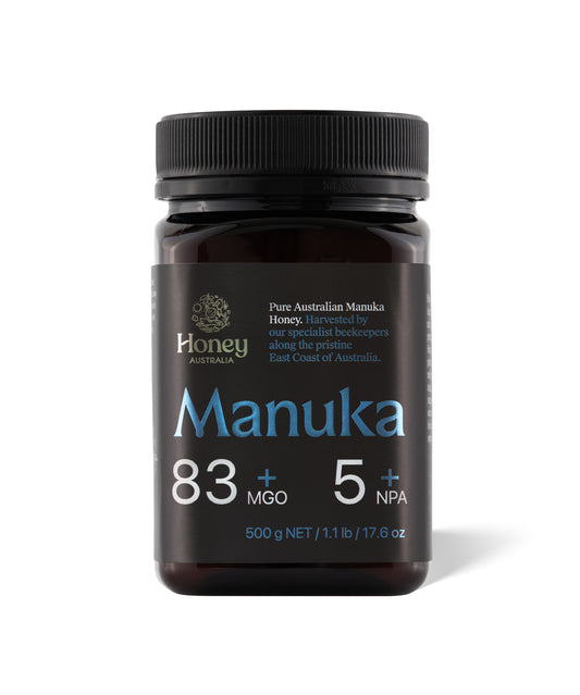 Honey Australia Manuka Honey MG 83+ NPA 5+ 500g