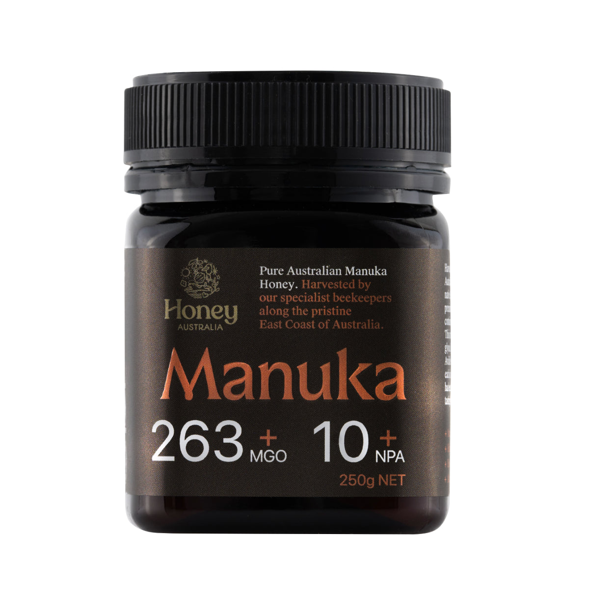 Honey Australia Manuka Honey MG 263+ NPA 10+ 250g