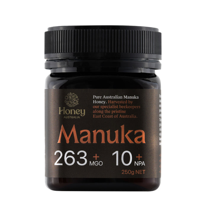 Honey Australia Manuka Honey MG 263+ NPA 10+ 250g – Harris Farm Markets