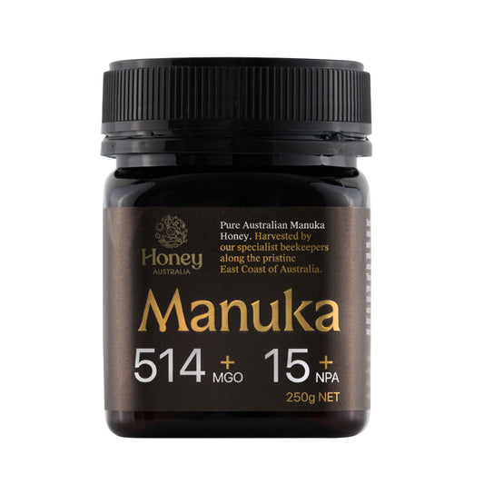 Honey Australia Manuka Honey MG 514+ NPA 15+ 250g