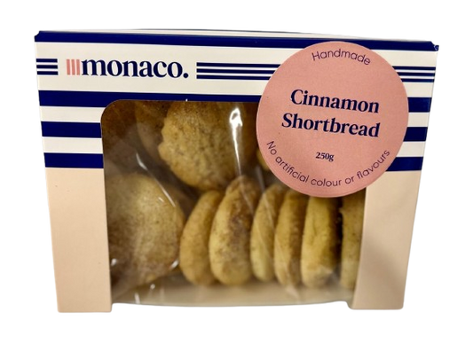 Monaco Cinnamon Shortbread 250g