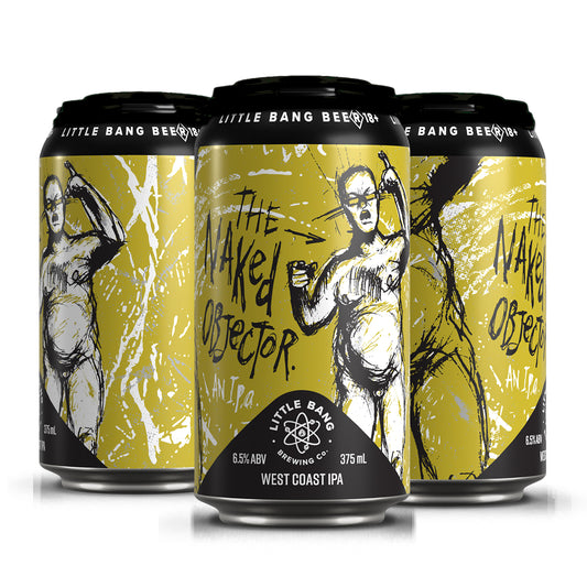 Little Bang Brewery Naked Objector Pale Ale 4x375ml