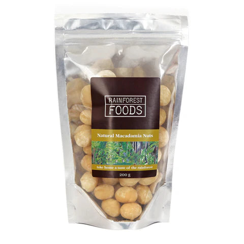 Rainforest Foods Premium Macadamias 200g