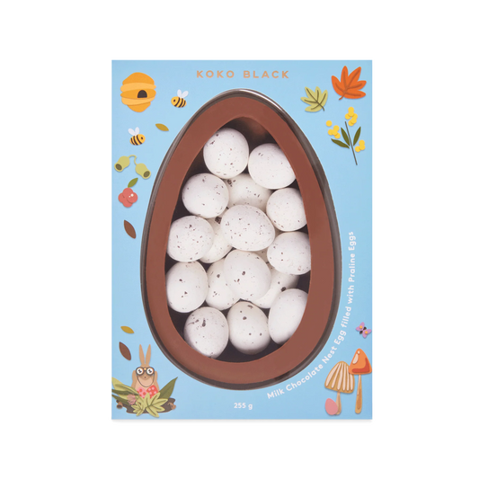 Koko Black Chocolate Praline Nest Egg 220g