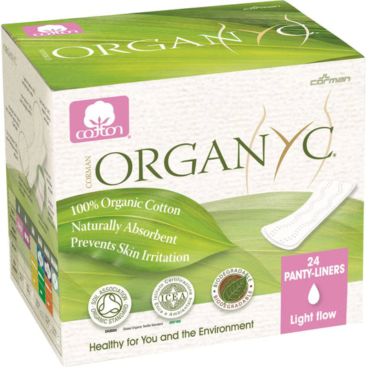 Organyc Flat Panty Liners x24
