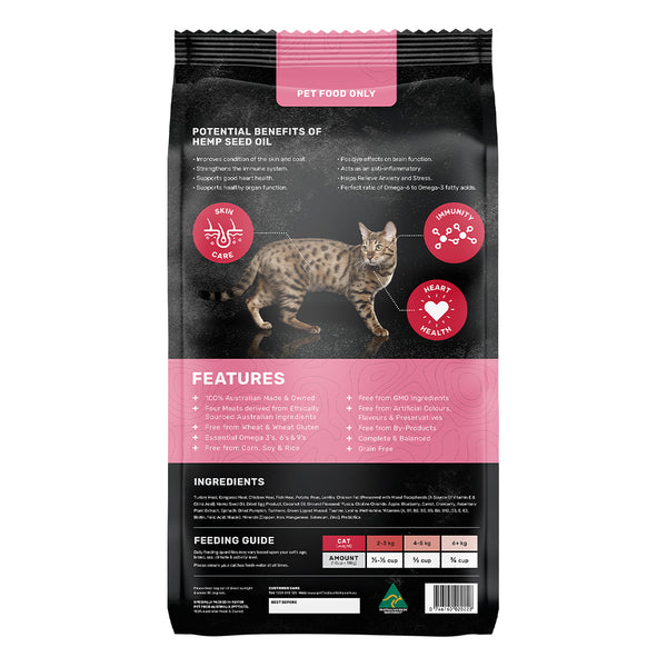 Pet Food Australia Cat Kibble Multi Protein 3kg
