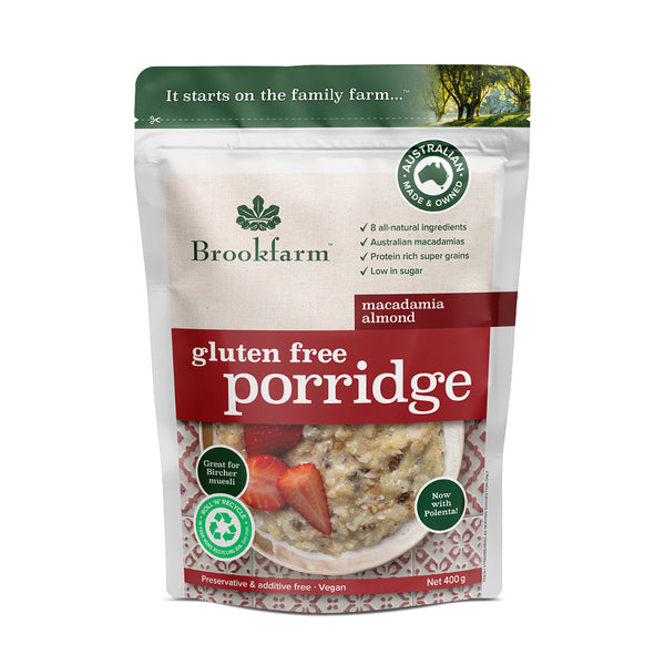 Brookfarm Gluten Free Porridge 400g