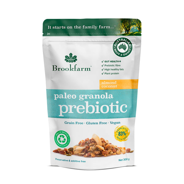 Brookfarm Prebiotic Paleo Granola Almond Coconut 300g