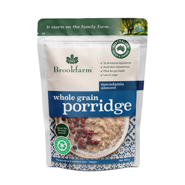Brookfarm Whole Grain Porridge 450g