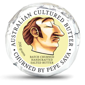 Pepe Saya Australian Cultured Salted Butter 200g