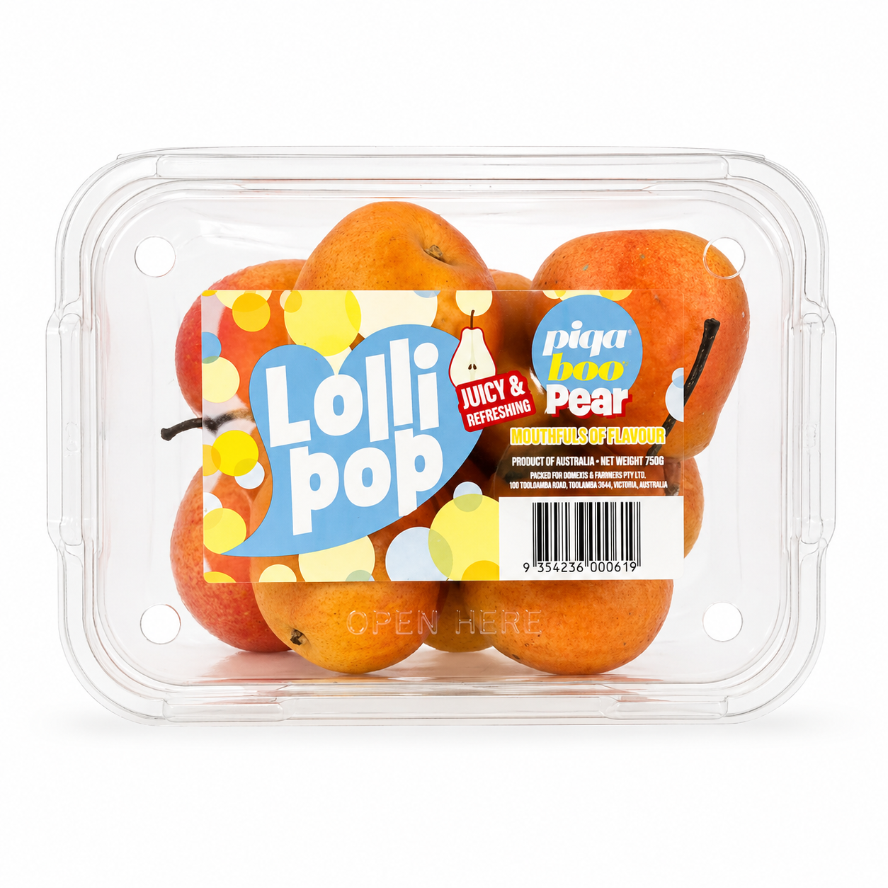 Pears Piqa Boo Prepack 750g