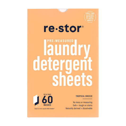 Restor Concentrated Laundry Detergent Sheets Tropical x60 | Harris Farm Markets Online