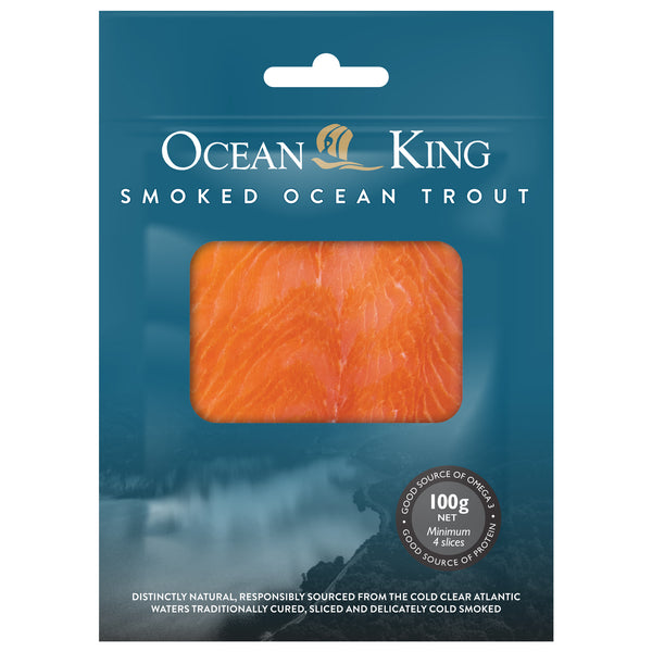 Ocean King Smoked Ocean Trout 100g