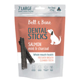 Bell and Bone Dental Sticks Salmon, Mint and Charcoal 231g