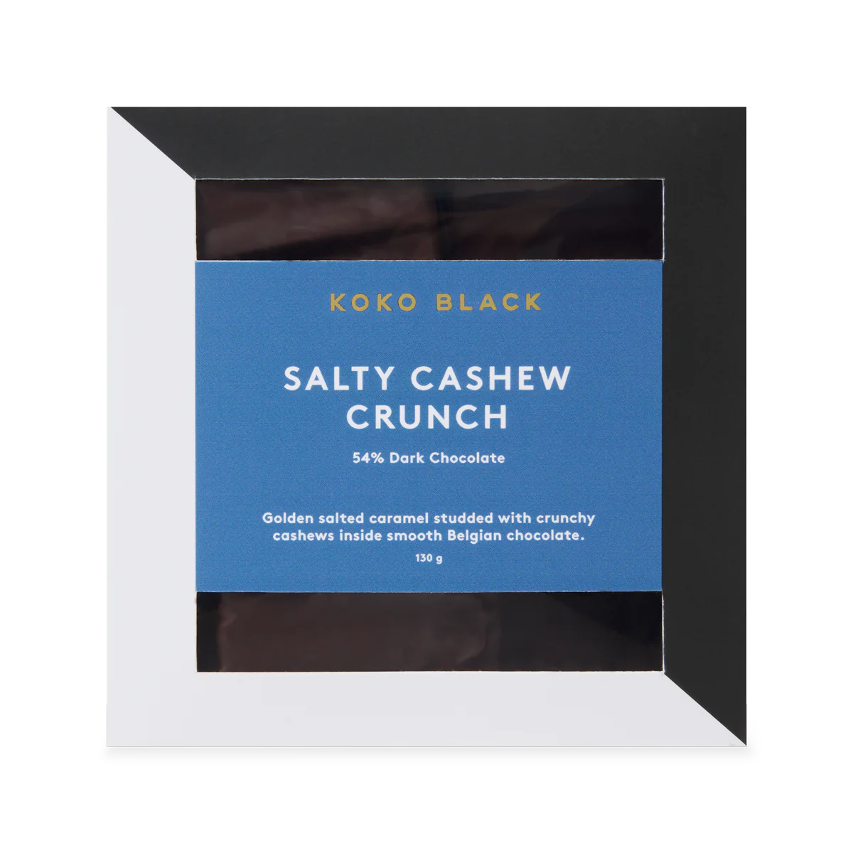 Koko Black Salty Cashew Crunch Dark 130g
