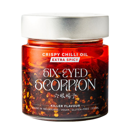 Six-Eyed Scorpion Spicy Chilli Oil 212ml