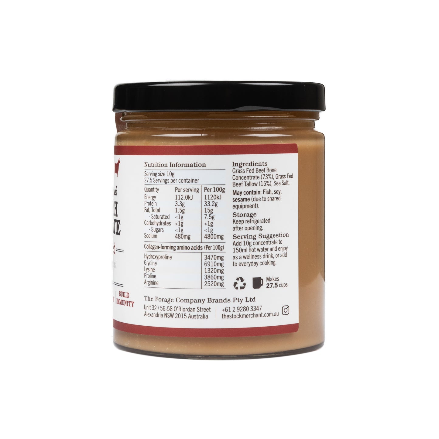 The Stock Merchant Bone Broth Tallow 275g